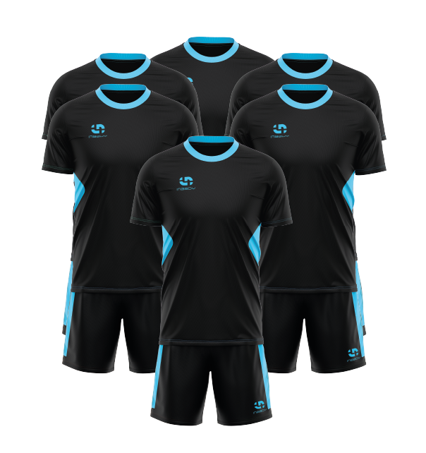 Lot de 6 Maillots d’Entraînement – Ensemble Short & Maillot